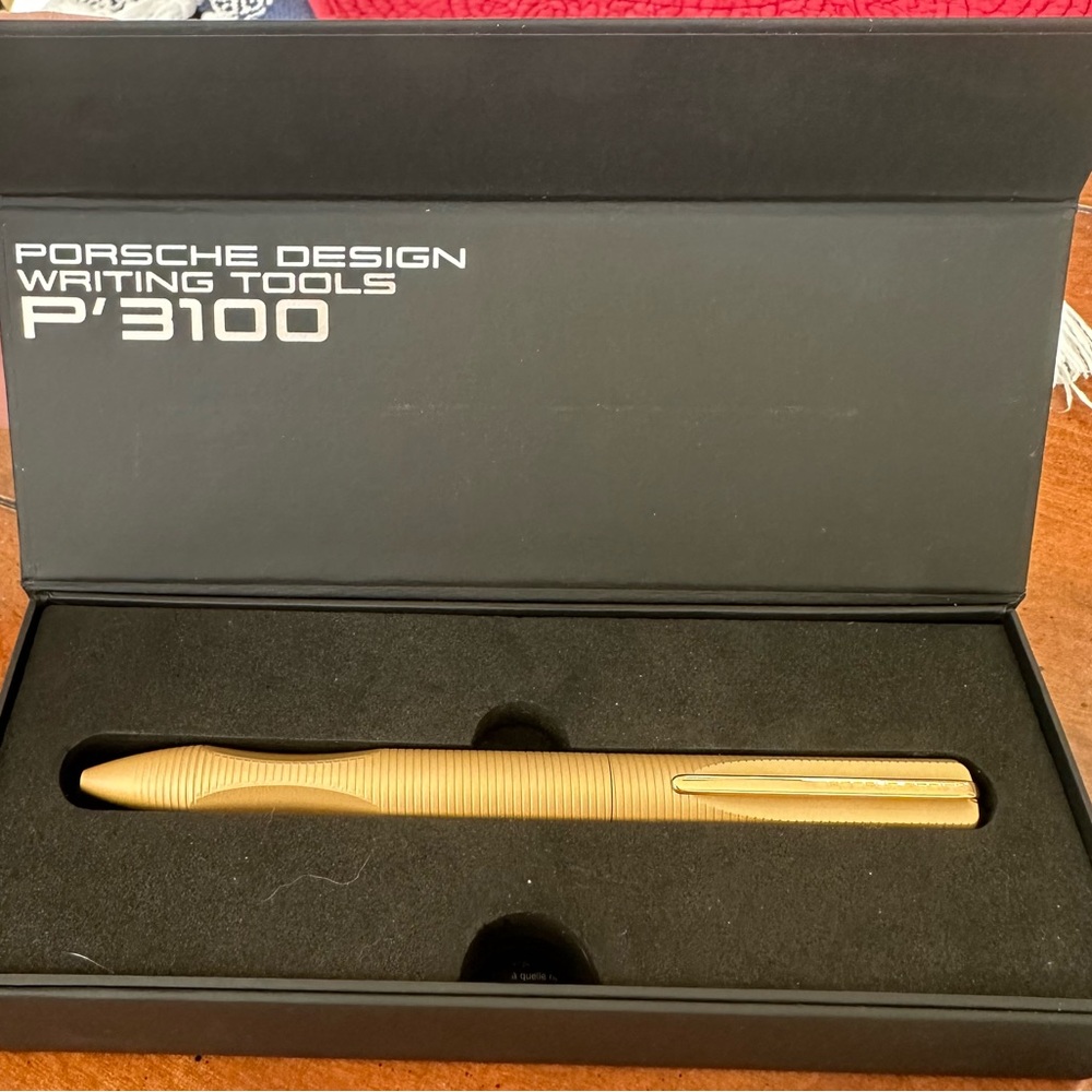 Porsche Design Aluminum P’3120 - Gold Ballpoint Pen